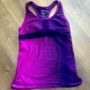 Purple Dri-Fit Nike Tank